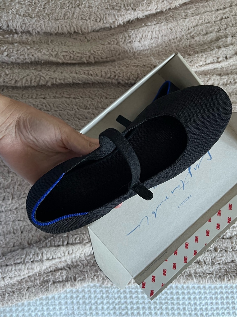 Rothy's The Square Mary Jane in Black, Size 8.5